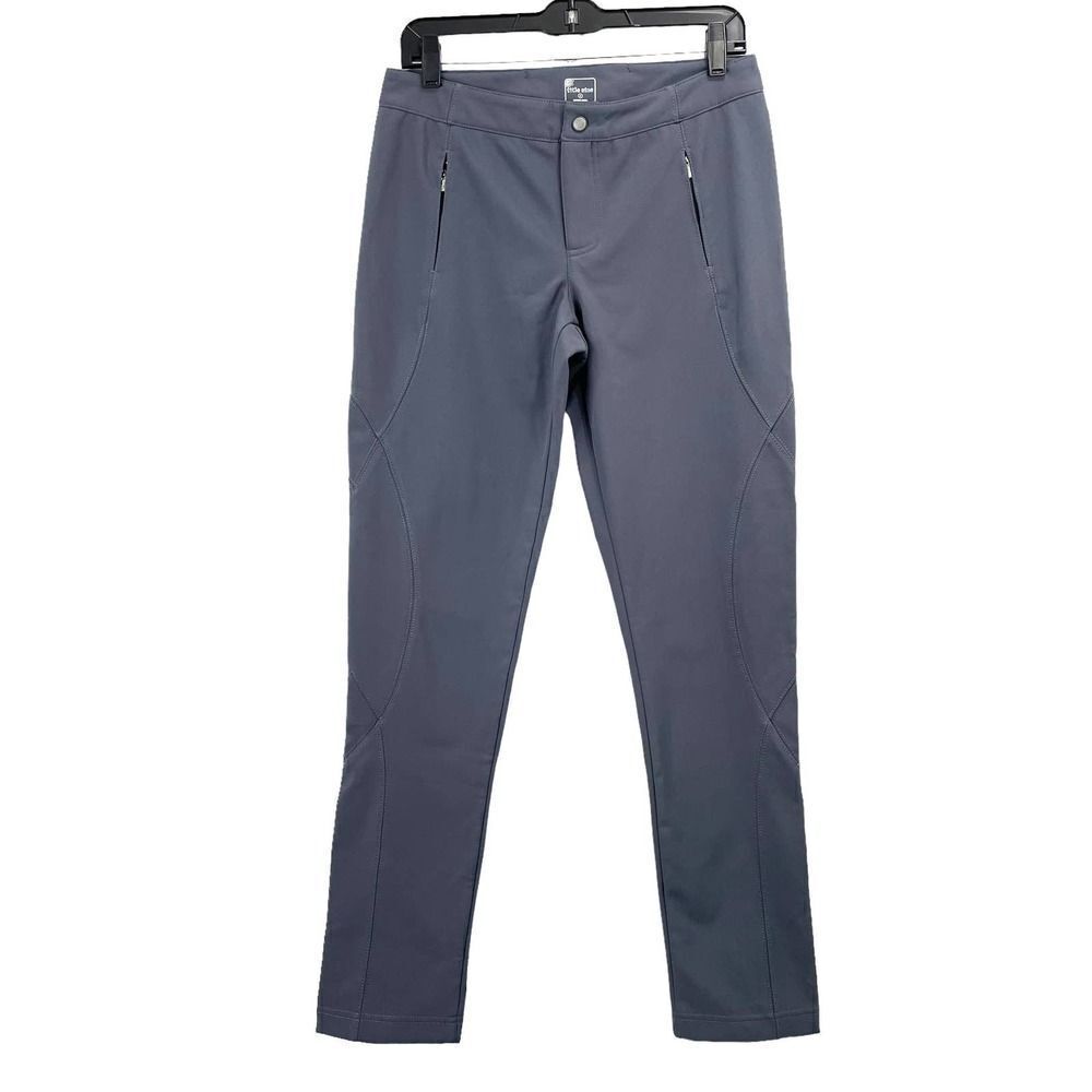 Title Nine fleece lined ankle‎ zip hiking pants Sz 6